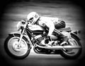 Suzuki GN 250 1995 3 motorbike A4 Photo Print