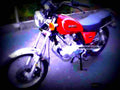 Suzuki GN 250 1995 4 motorbike A4 Photo Print