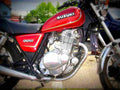 Suzuki GN 250 1996 1 motorbike A4 Photo Print