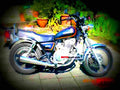 Suzuki GN 250 1996 4 motorbike A4 Photo Print