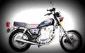 Suzuki GN 250 1997 2 motorbike A4 Photo Print