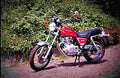Suzuki GN 250 1997 6 motorbike A4 Photo Print
