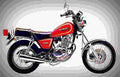Suzuki GN 250 E 1988 1 motorbike A4 Photo Print