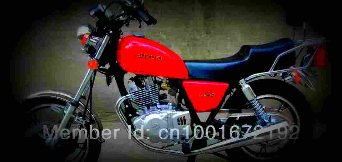 Suzuki GN 250 E 1989 1 600x284 motorbike A4 Photo Print