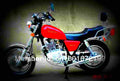 Suzuki GN 250 E 1989 1 motorbike A4 Photo Print