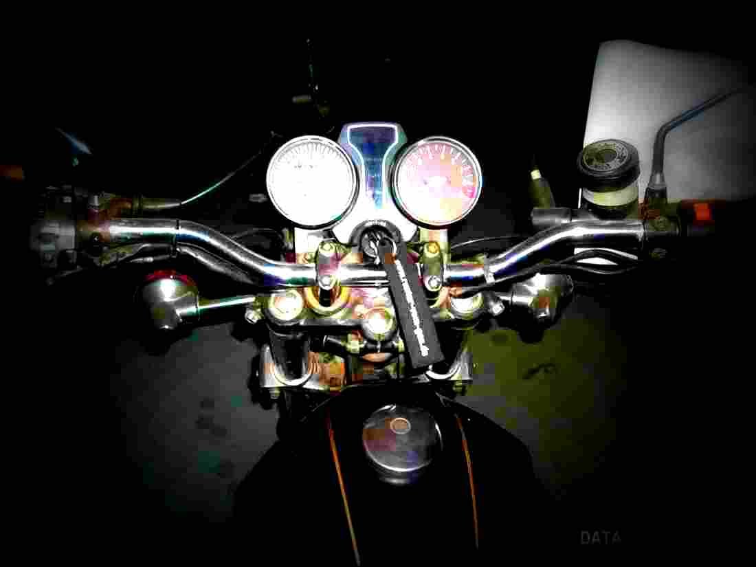 Suzuki GN 400 TD 1980 5 motorbike A4 Photo Print