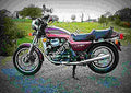 Suzuki GNX 250 E 1983 1 motorbike A4 Photo Print