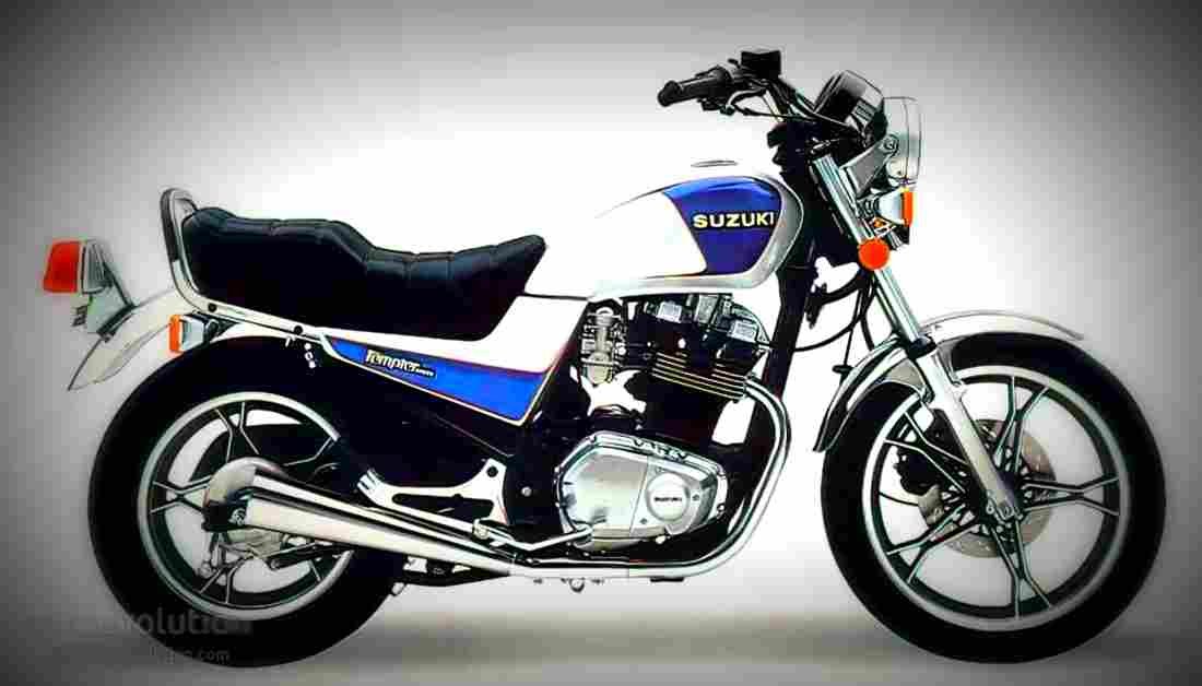 Suzuki GR 650 1988 3 motorbike A4 Photo Print