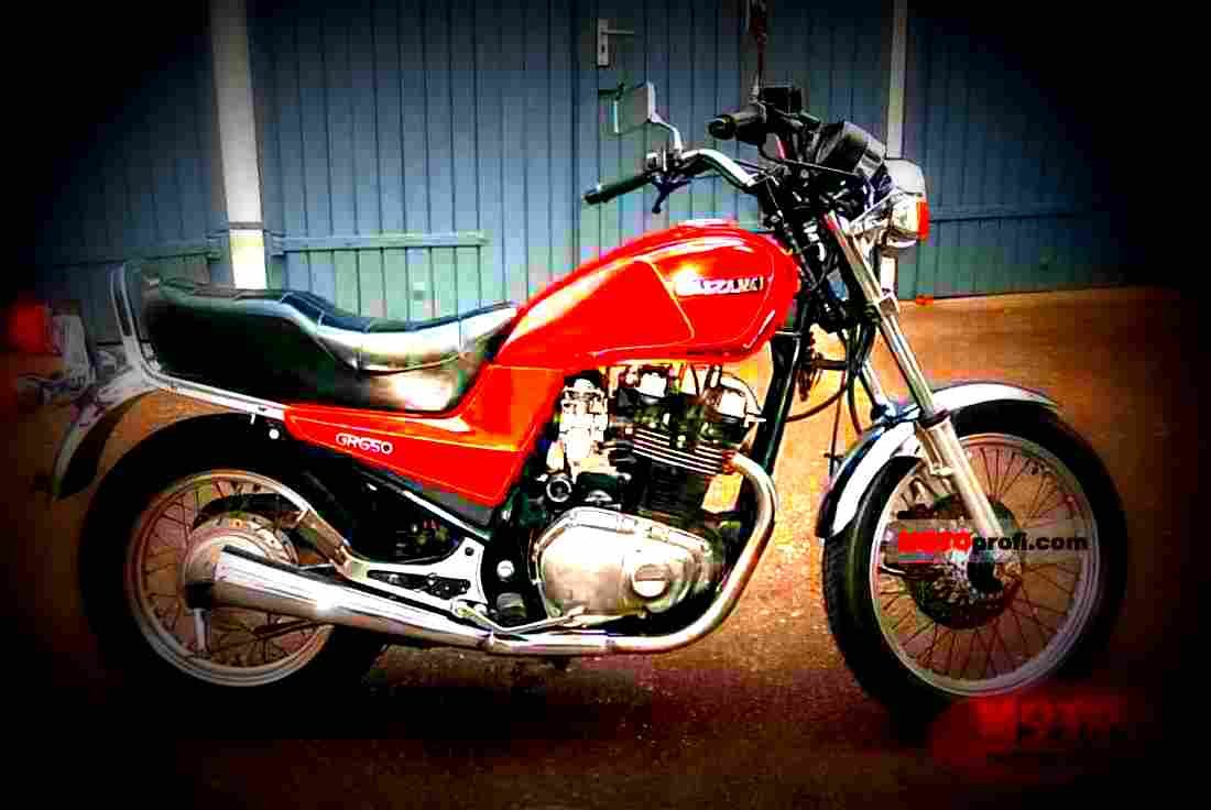Suzuki GR 650 1989 6 motorbike A4 Photo Print