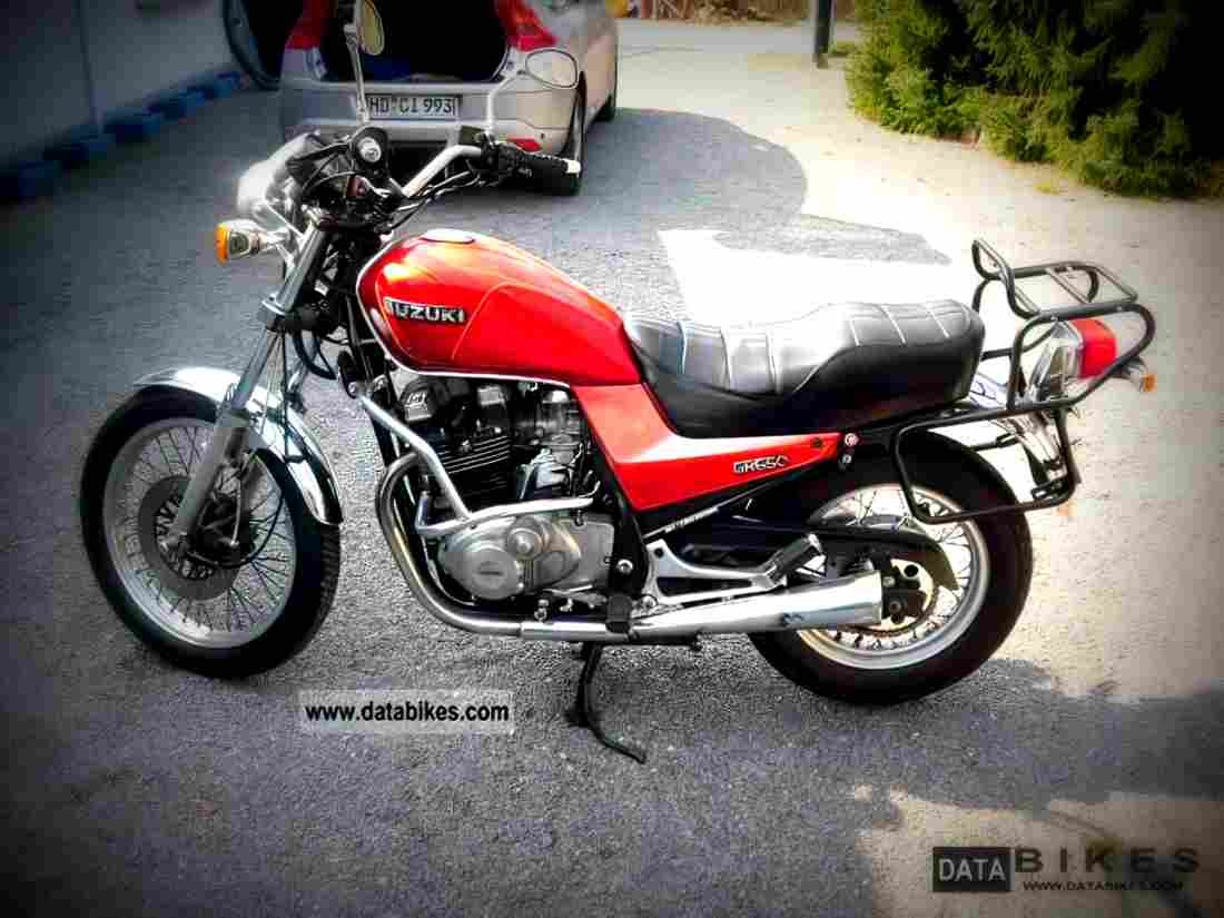 Suzuki GR 650 X 1984 2 motorbike A4 Photo Print