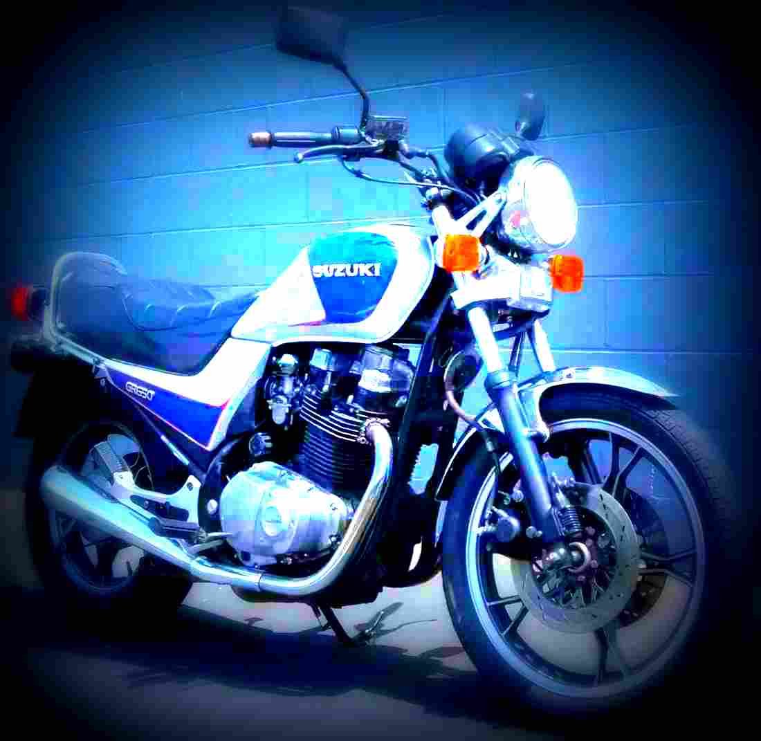 Suzuki GR 650 X 1987 6 motorbike A4 Photo Print