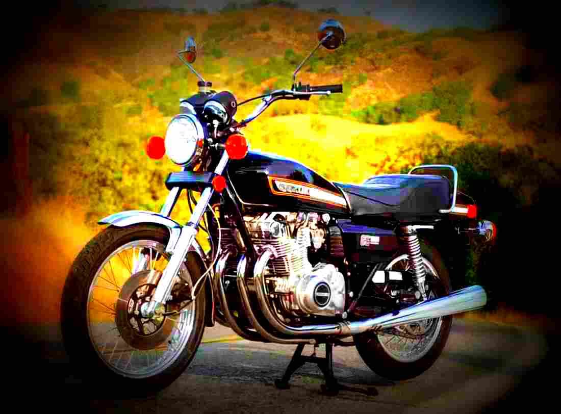 Suzuki GS 1000 E 1980 1 motorbike A4 Photo Print
