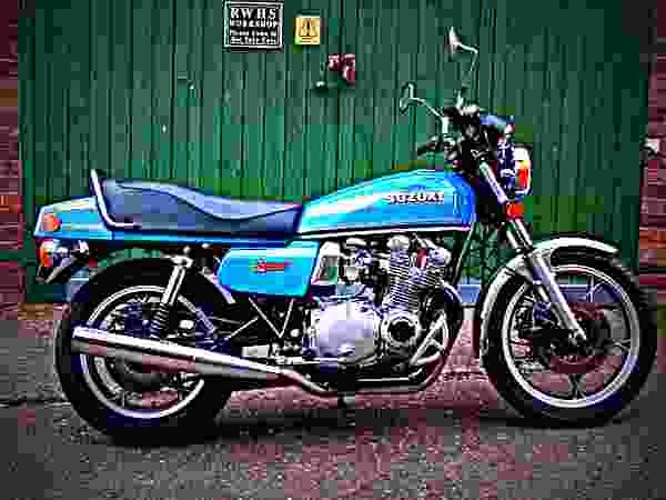 Suzuki GS 1000 E 1981 4 motorbike A4 Photo Print