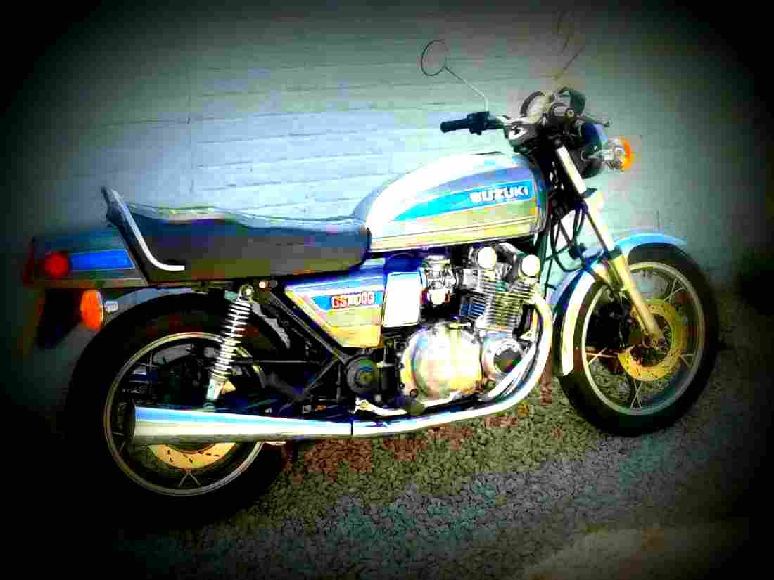 Suzuki GS 1000 G 1981 4 motorbike A4 Photo Print