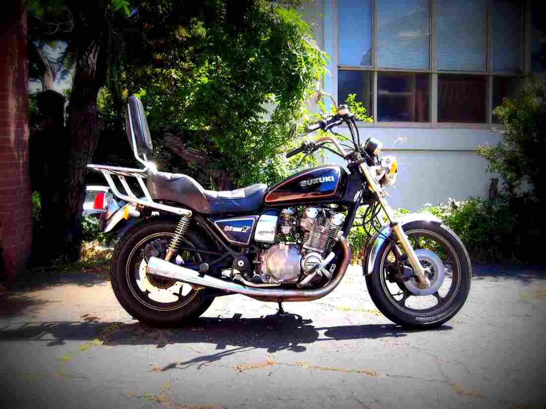 Suzuki GS 1000 L 1980 3 motorbike A4 Photo Print
