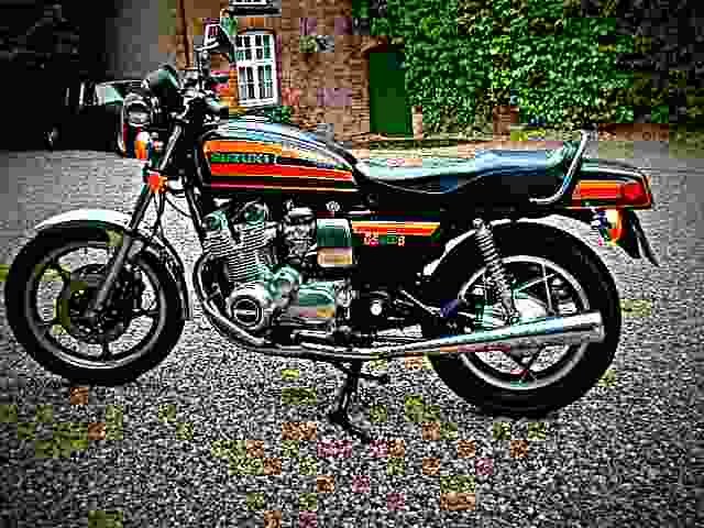 Suzuki GS 1000 L 1981 3 motorbike A4 Photo Print