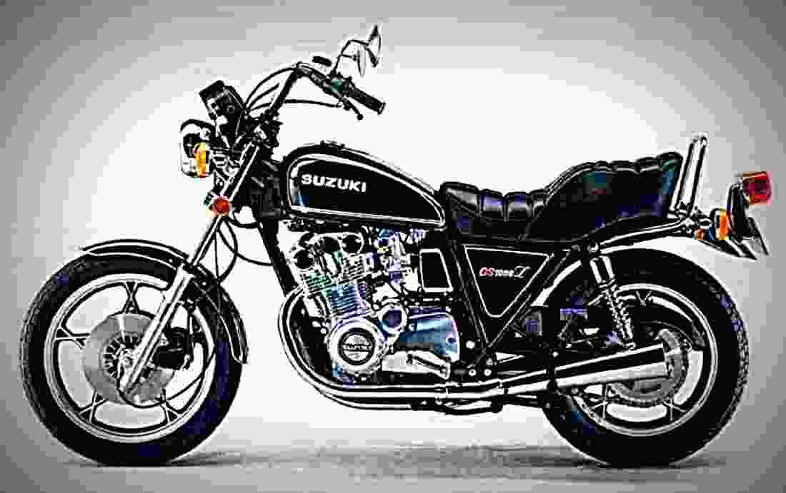 Suzuki GS 1000 L 1981 5 motorbike A4 Photo Print
