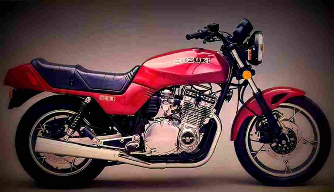 Suzuki GS 1100 E 1981 2 motorbike A4 Photo Print