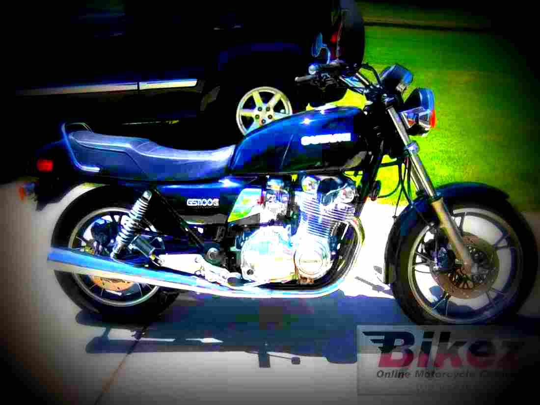 Suzuki GS 1100 G 1985 2 motorbike A4 Photo Print
