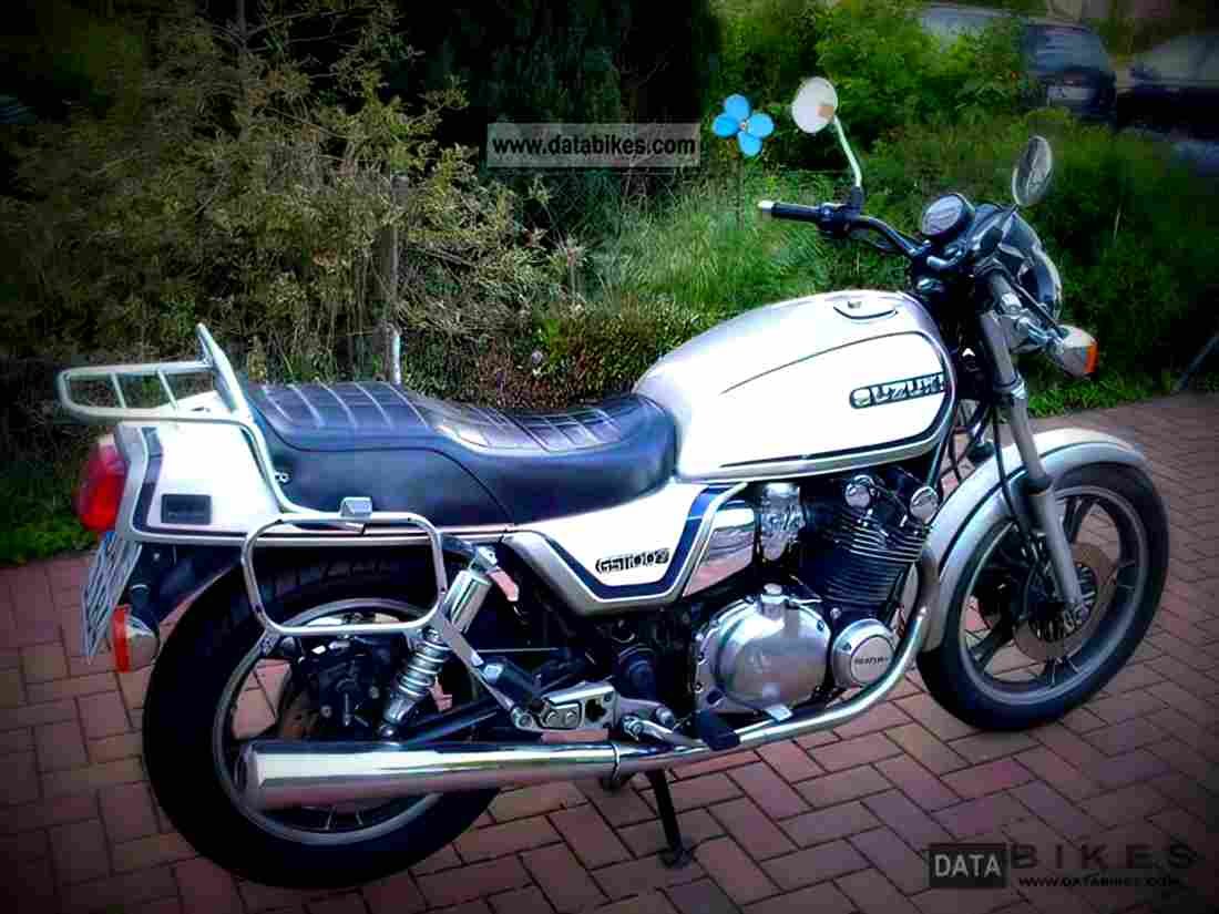 Suzuki GS 1100 G 1986 3 motorbike A4 Photo Print