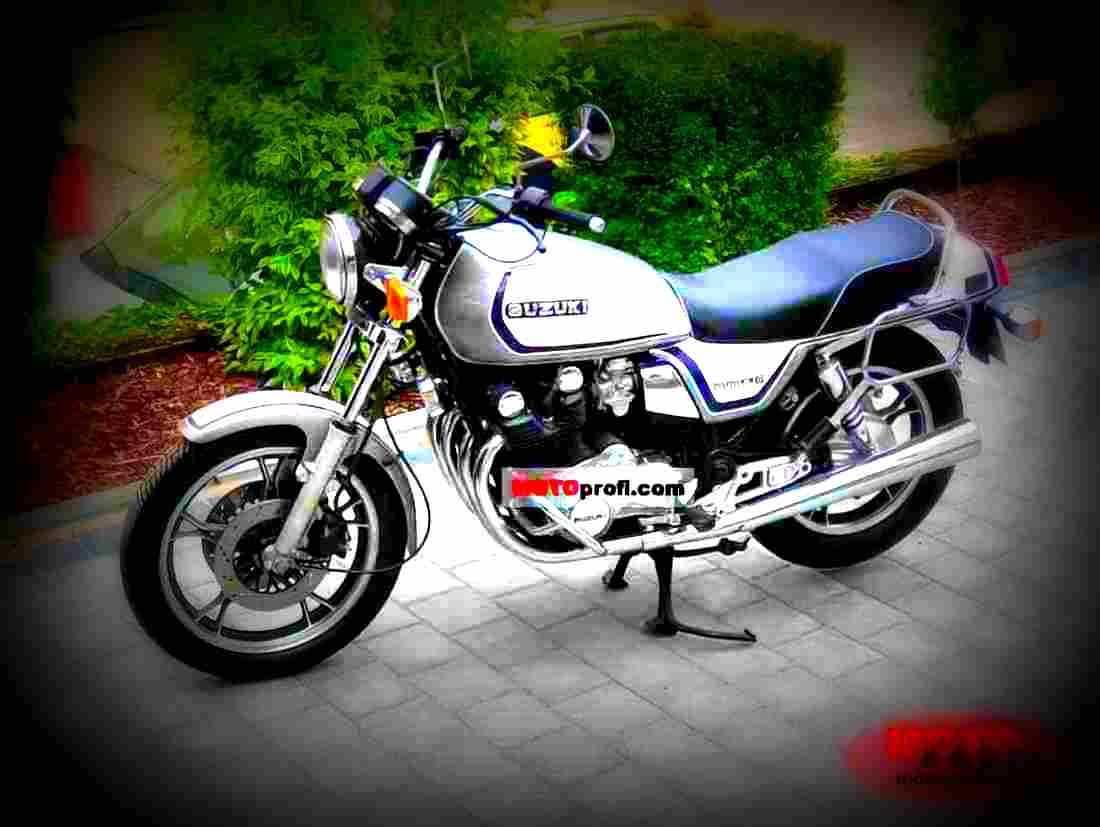 Suzuki GS 1100 G 1988 3 motorbike A4 Photo Print