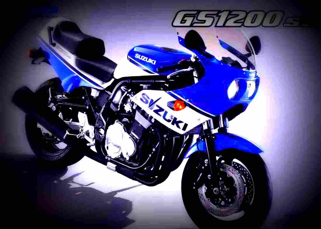 Suzuki GS 1200 SS 2002 5 motorbike A4 Photo Print