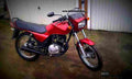Suzuki GS 125 ES 1997 3 motorbike A4 Photo Print