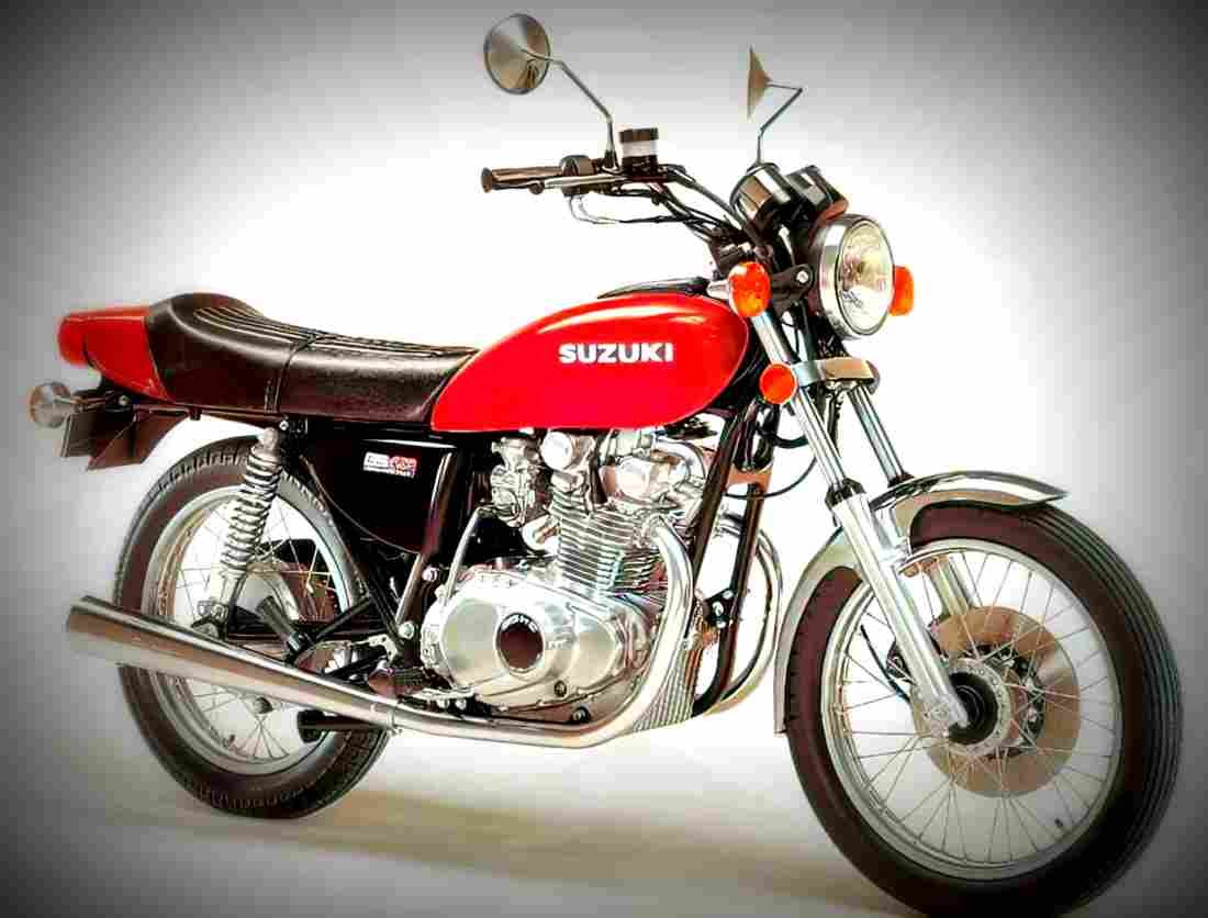 Suzuki GS 400 1976 1 motorbike A4 Photo Print