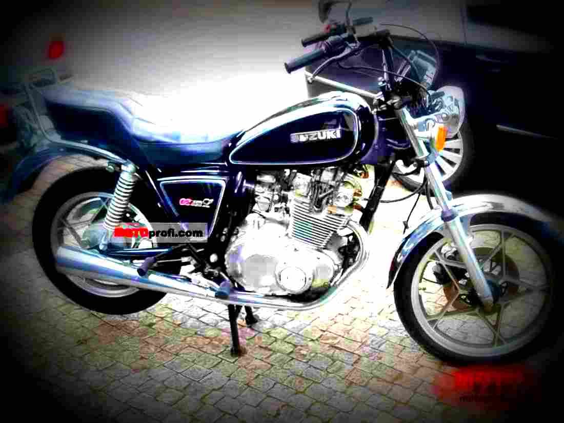 Suzuki GS 400 T 1981 5 motorbike A4 Photo Print