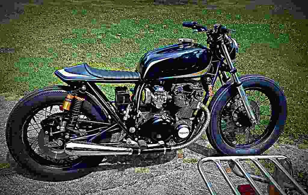 Suzuki GS 400 T 1982 3 motorbike A4 Photo Print