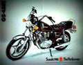 Suzuki GS 450 E 1981 5 motorbike A4 Photo Print