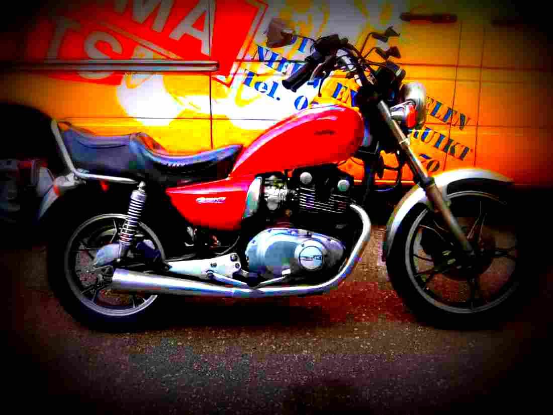 Suzuki GS 450 L 1985 6 motorbike A4 Photo Print