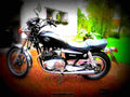 Suzuki GS 450 L 1988 5 motorbike A4 Photo Print