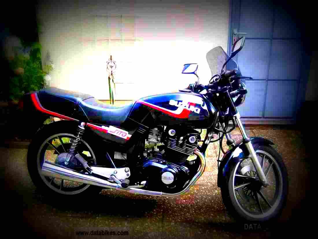 Suzuki GS 450 L 1988 6 motorbike A4 Photo Print