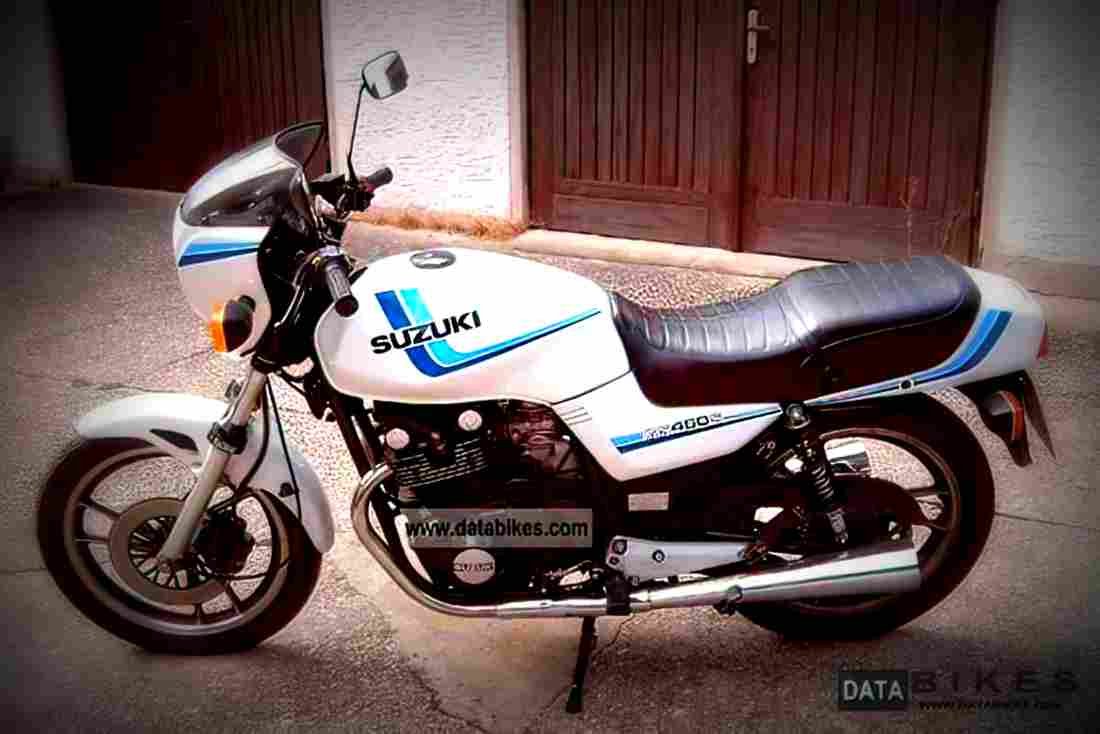 Suzuki GS 450 L (reduced effect) 1981 4 motorbike A4 Photo Print