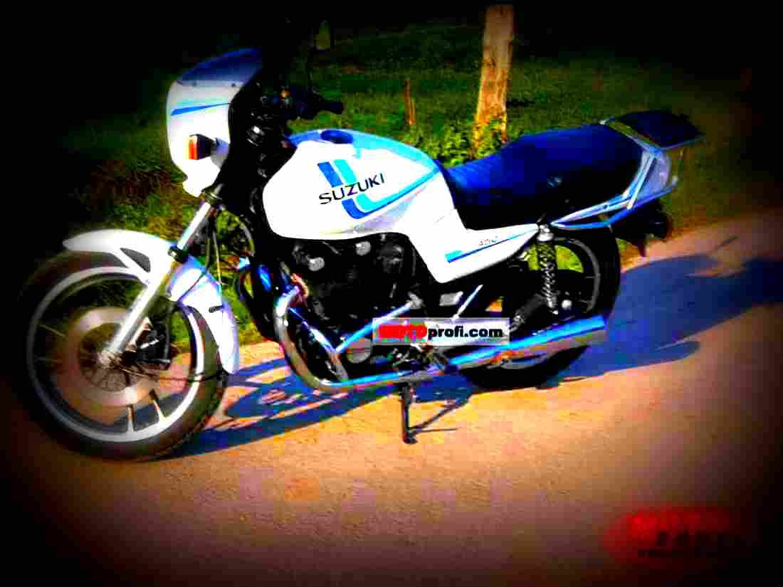 Suzuki GS 450 S 1988 2 motorbike A4 Photo Print