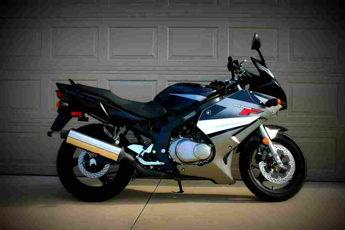 Suzuki GS 500 2009 3 motorbike A4 Photo Print