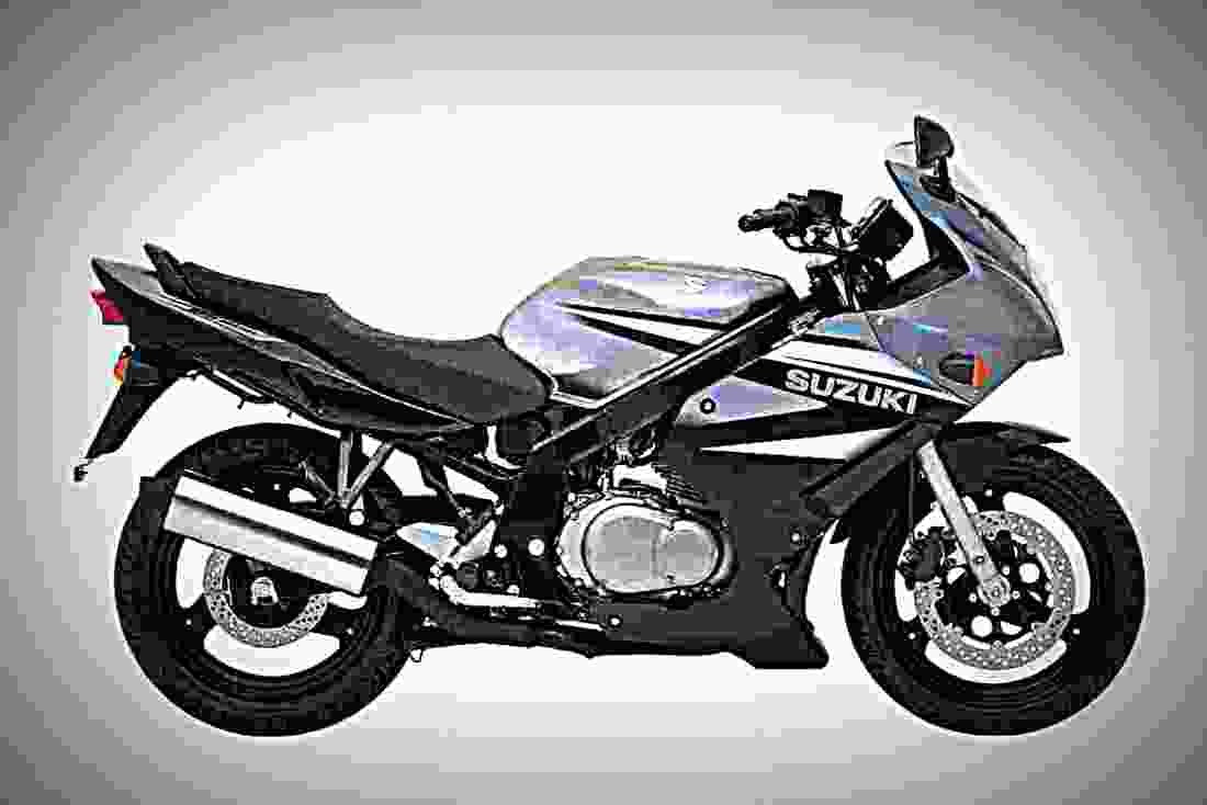 Suzuki GS 500 2009 4 motorbike A4 Photo Print