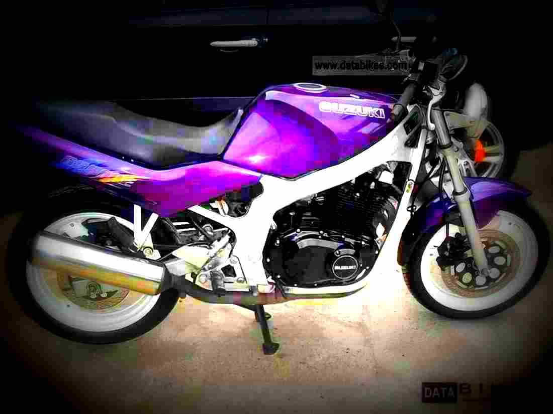 Suzuki GS 500 E 1989 4 motorbike A4 Photo Print