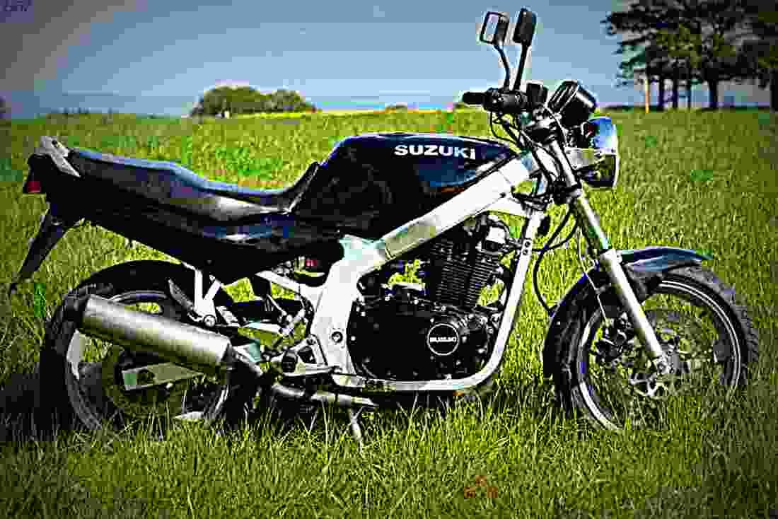 Suzuki GS 500 E 1992 4 motorbike A4 Photo Print