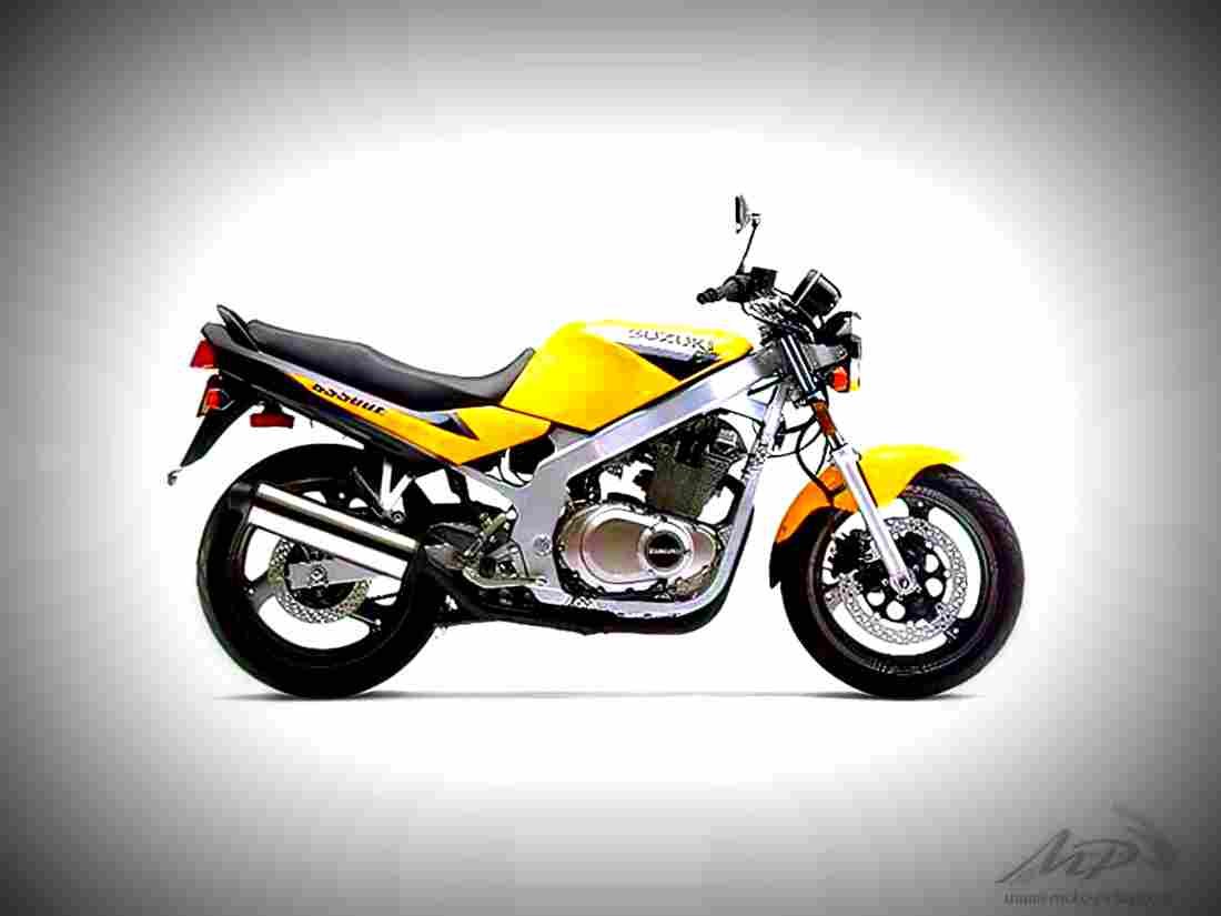 Suzuki GS 500 E 1999 2 motorbike A4 Photo Print