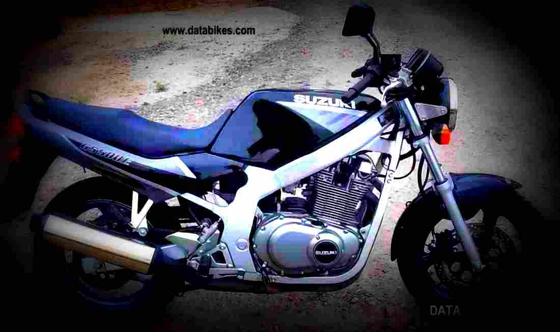 Suzuki GS 500 E 1999 3 motorbike A4 Photo Print
