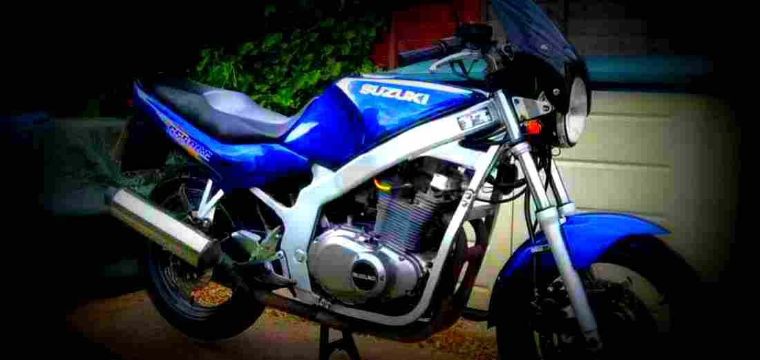 Suzuki GS 500 E (reduced effect) 1989 1 600x284 motorbike A4 Photo Print