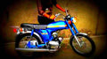 Suzuki GS 500 E (reduced effect) 1989 5 motorbike A4 Photo Print