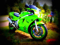 Suzuki GS 500 E (reduced effect) 1990 2 motorbike A4 Photo Print