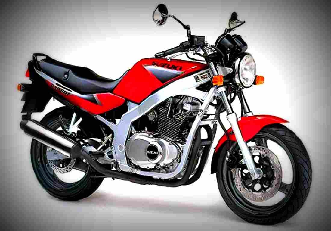 Suzuki GS 500 E (reduced effect) 1992 1 motorbike A4 Photo Print