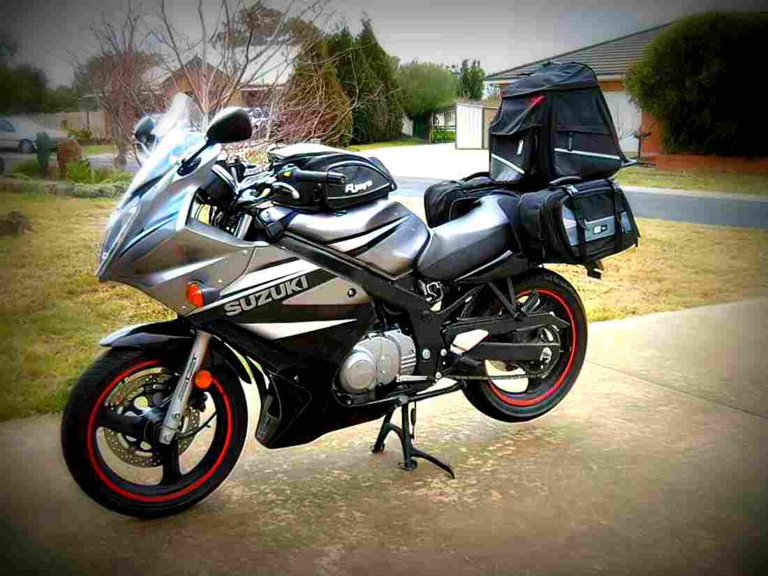 Suzuki GS 500 E (reduced effect) 1992 2 motorbike A4 Photo Print
