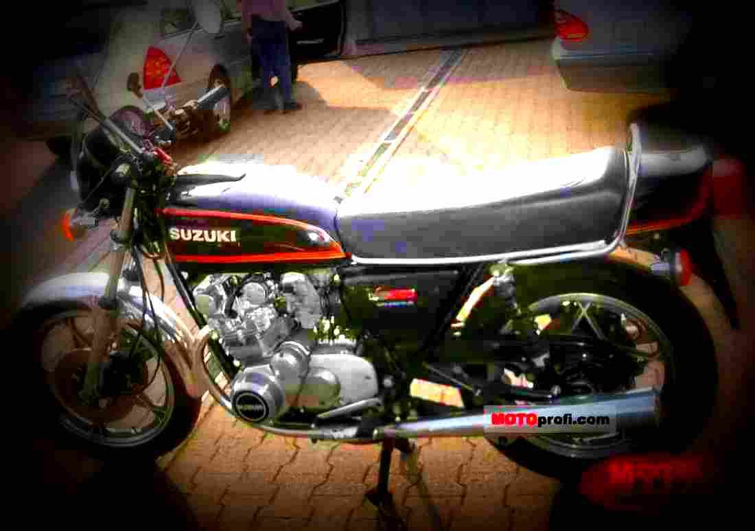 Suzuki GS 550 E 1979 2 motorbike A4 Photo Print