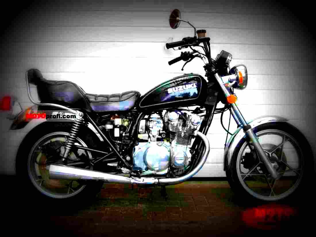 Suzuki GS 550 L 1979 1 motorbike A4 Photo Print