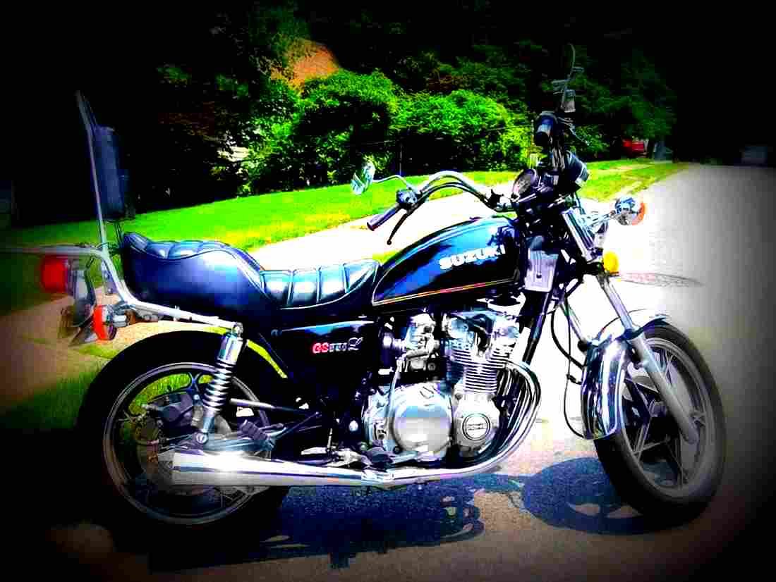 Suzuki GS 550 L 1979 5 motorbike A4 Photo Print